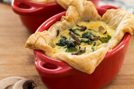 Tartelettes aux champignons