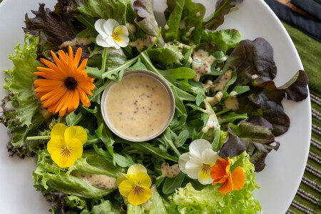 Un grand classique parmi les sauces à salade! Préparée en quelques minutes, cette sauce à la fois douce et épicée se marie avec toutes les salades – en été comme en hiver.