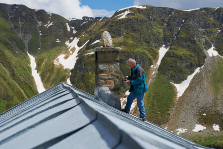 Alp Gre hoch über Obersaxen.